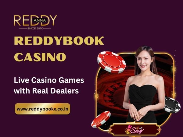 Reddybook Casino – Live Casino Games with Real Dealers