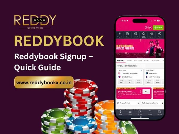 Reddybook Signup – Quick Guide