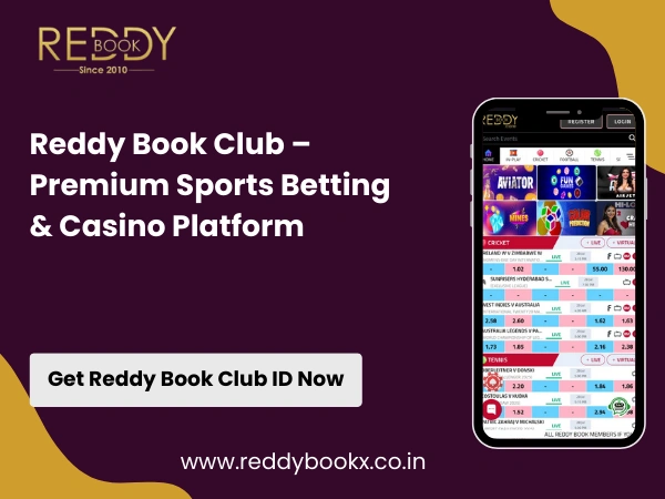 Reddy Book Club – Premium Sports Betting & Casino Platform