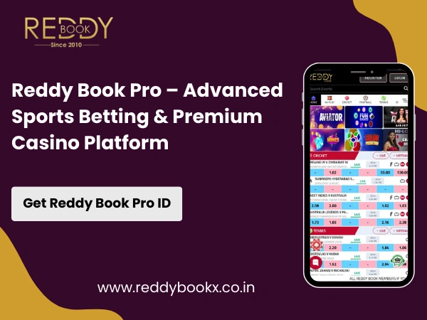 Reddy Book Pro – Advanced Sports Betting & Premium Casino Platform