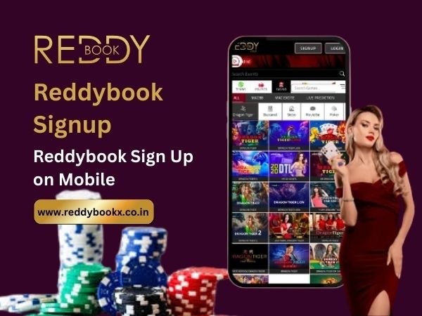 Reddybook Sign Up on Mobile