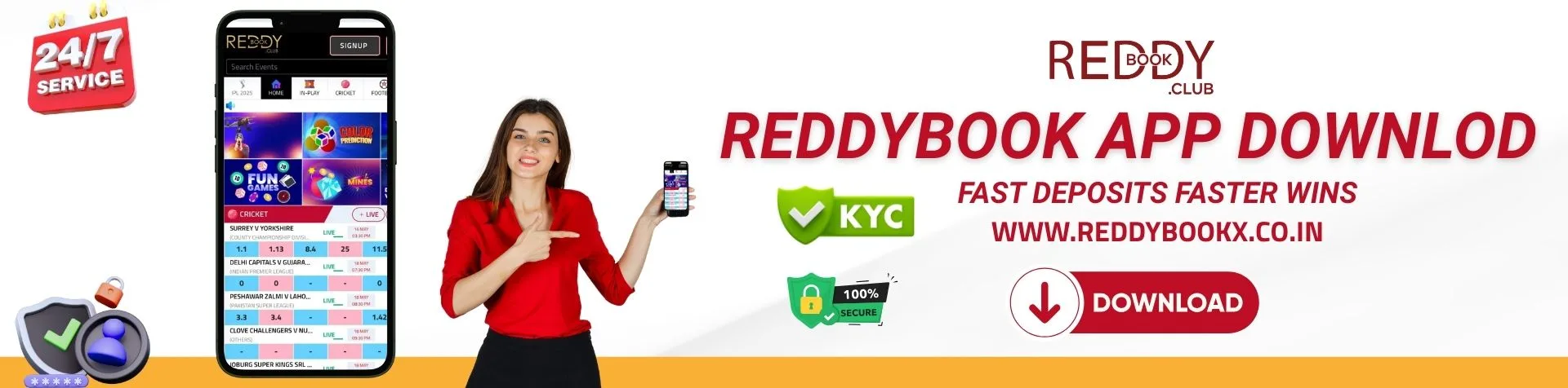 Reddybook App Download