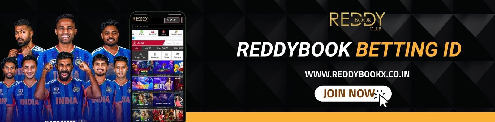 Reddybook Betting ID