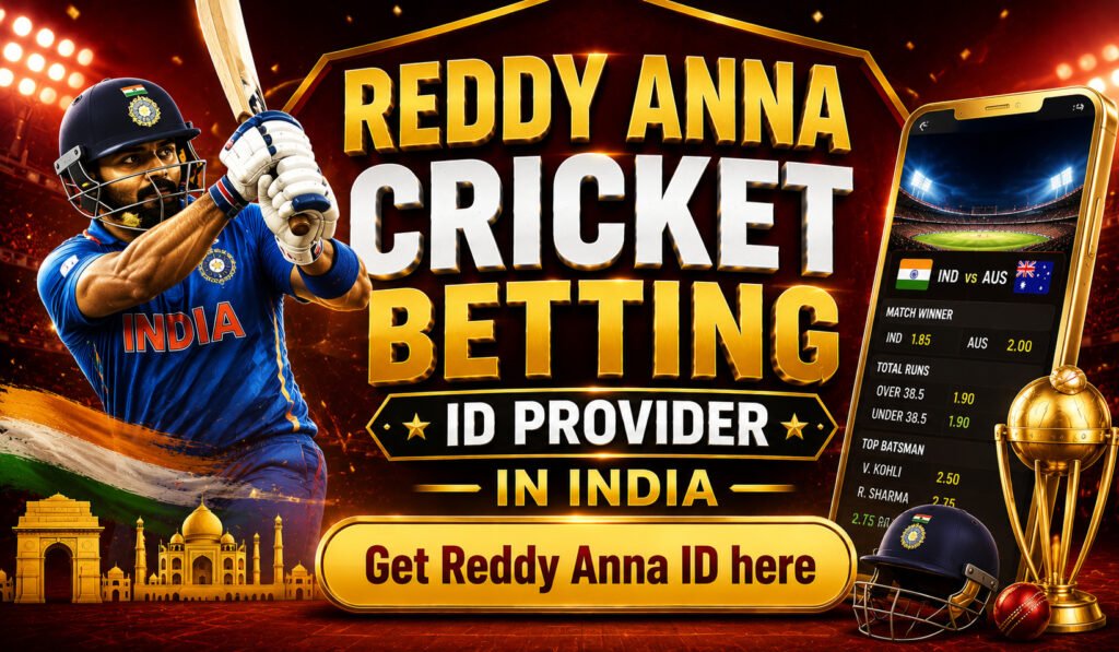 Reddy Anna Cricket Betting ID Provider in India
