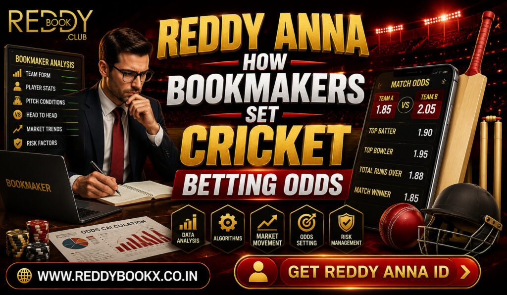 Reddy Anna How Bookmakers Set Cricket Betting Odds