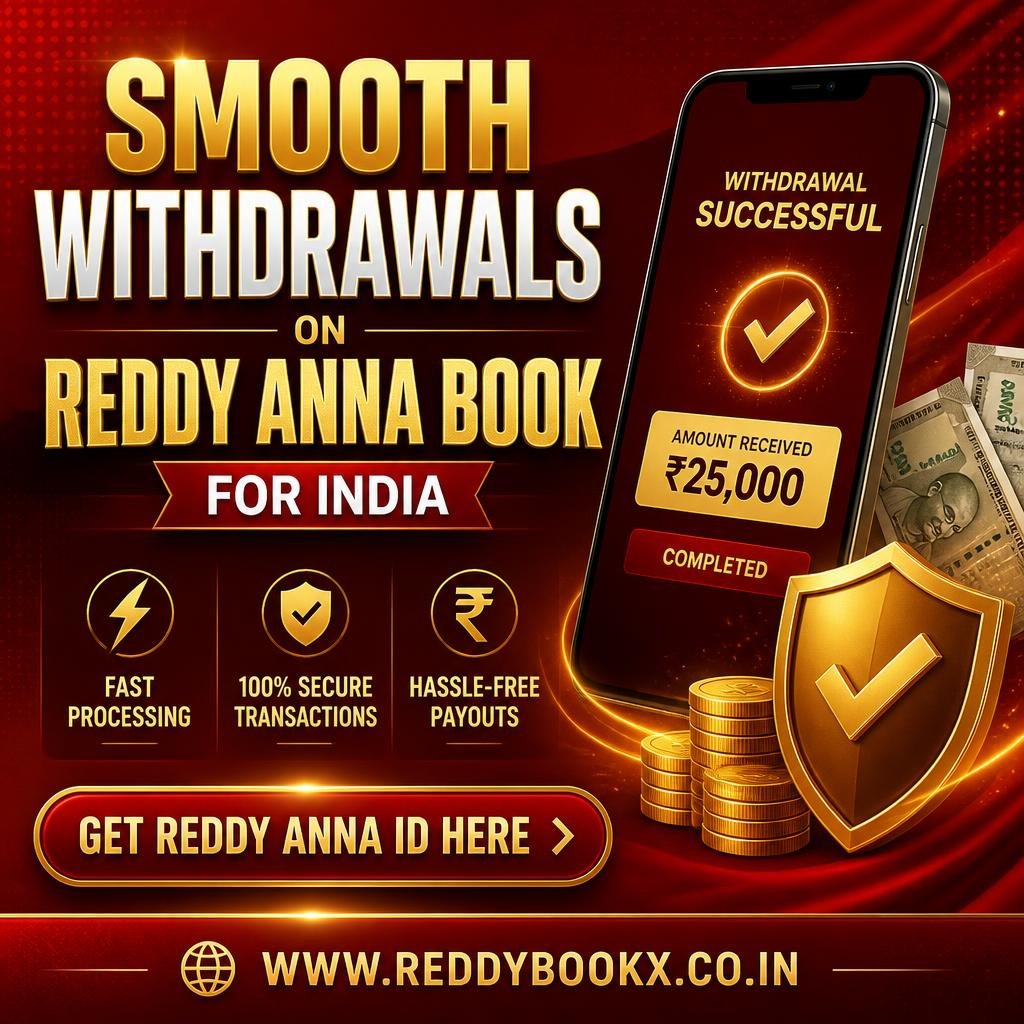 Smooth Withdrawals on Reddy Anna Book for India